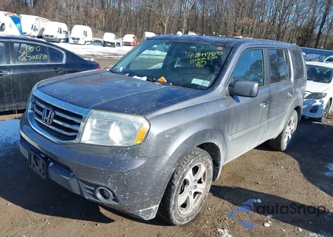 2015 Honda Pilot Ex-L from USA, damaged, VIN 5FNYF4H57FB043012